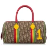 Dior Vintage - Rasta Oblique Handbag Bag - Brown - Leather Handbag - Luxury High Quality - Avvenice