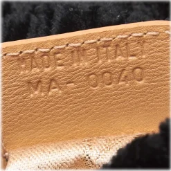 Dior Vintage - Velour Malice Handbag Bag - Black - Velour and Leather Handbag - Luxury High Quality - Avvenice