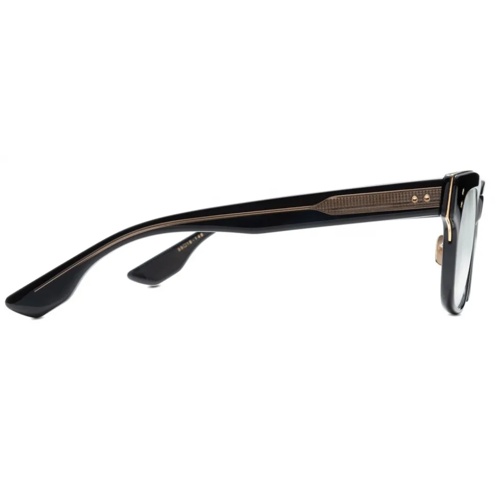 DITA - Auder - Black White Gold - DTX129-55 - Optical Glasses - DITA Eyewear - Avvenice