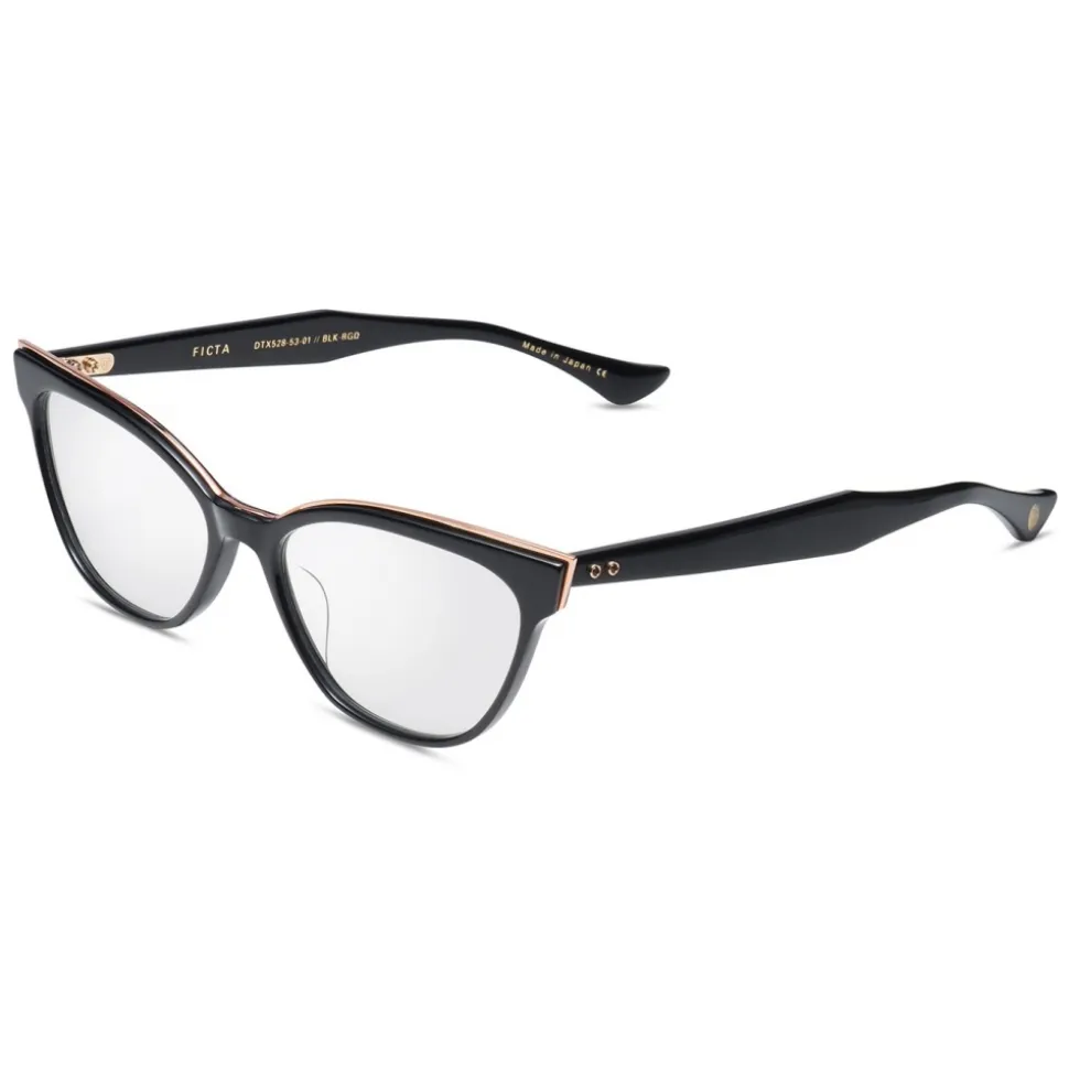 DITA - Ficta - Black - DTX528-53 - Optical Glasses - DITA Eyewear - Avvenice