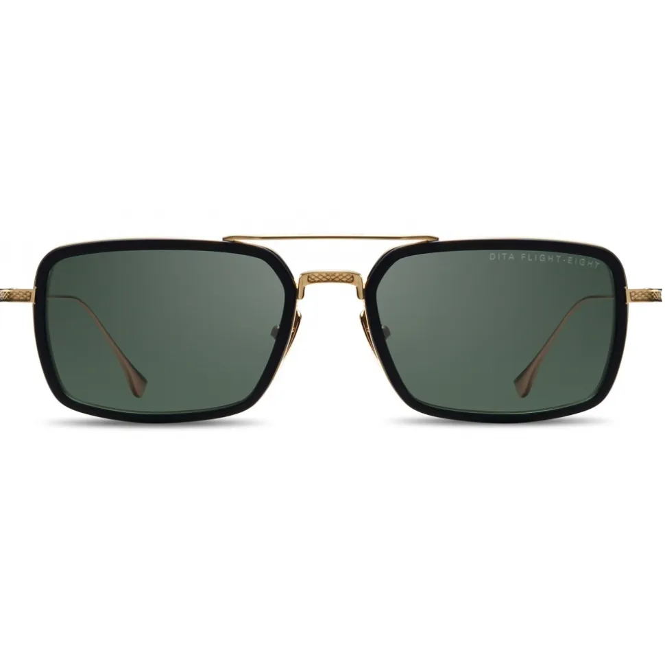 DITA - Flight-Eight - Black - DTS134-53 - Sunglasses - DITA Eyewear - Avvenice