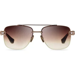 DITA - Grand-Evo One - White Gold Brown - DTS138 - Sunglasses - DITA Eyewear - Avvenice