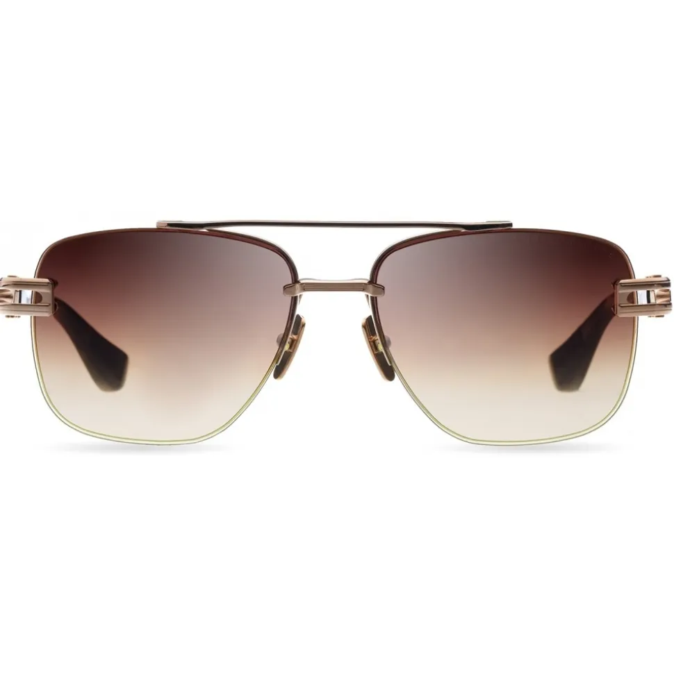 DITA - Grand-Evo One - White Gold Brown - DTS138 - Sunglasses - DITA Eyewear - Avvenice