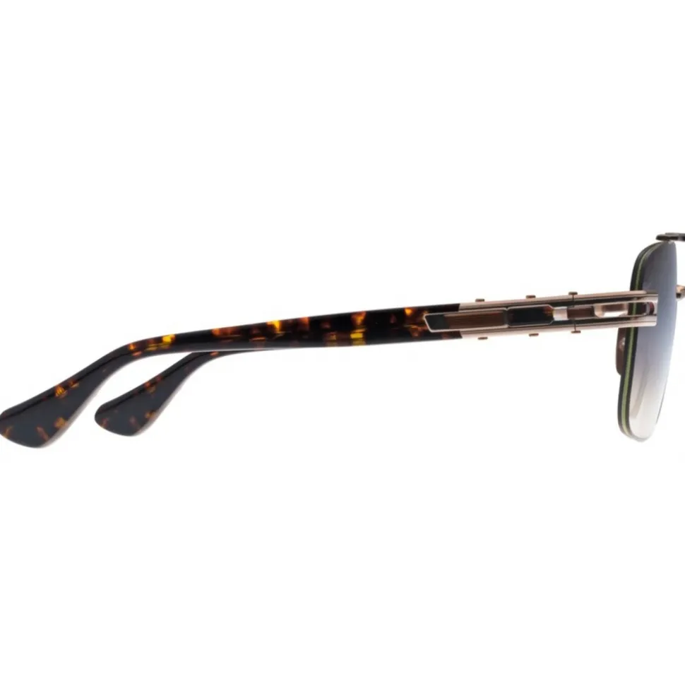 DITA - Grand-Evo Two - White Gold Brown - DTS139 - Sunglasses - DITA Eyewear - Avvenice