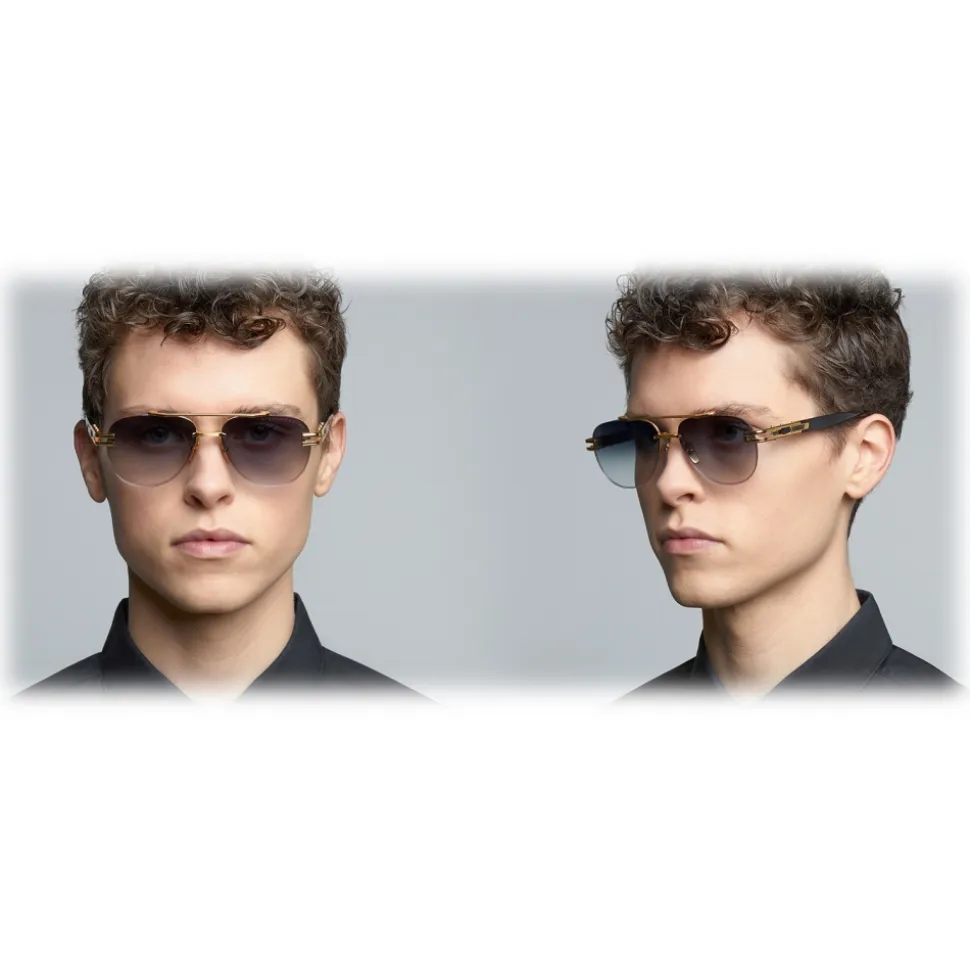 DITA - Grand-Evo Two - Yellow Gold Black - DTS139 - Sunglasses - DITA Eyewear - Avvenice