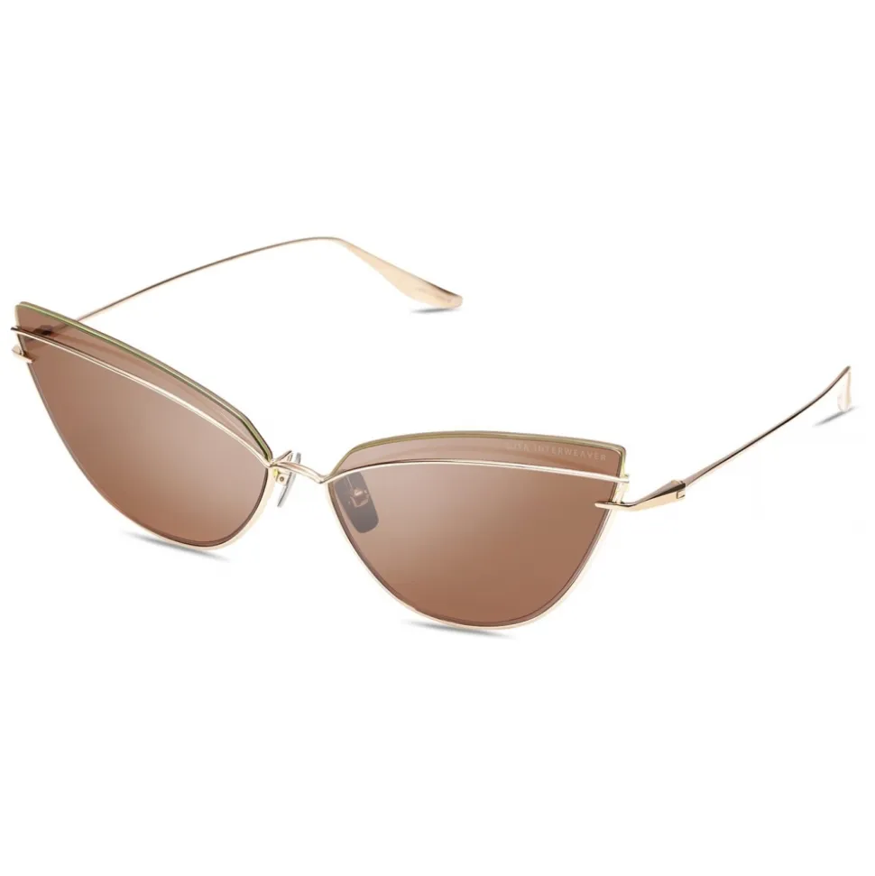 DITA - Interweaver - White Gold - DTS527 - Sunglasses - DITA Eyewear - Avvenice