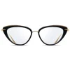 DITA - Lacquer - Black - DTX517-51 - Optical Glasses - DITA Eyewear - Avvenice