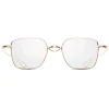 DITA - Lineto - White Gold - DTX124 - Optical Glasses - DITA Eyewear - Avvenice