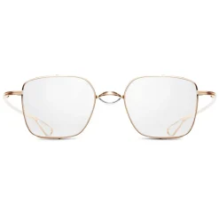 DITA - Lineto - White Gold - DTX124 - Optical Glasses - DITA Eyewear - Avvenice
