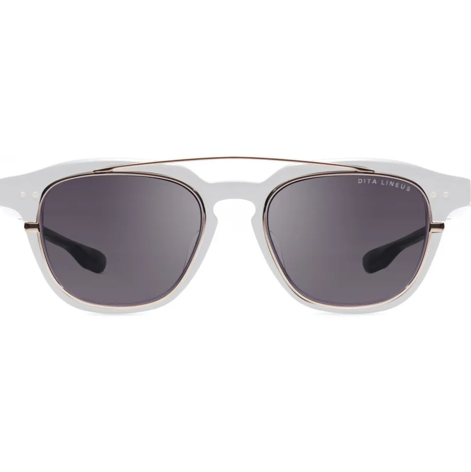DITA - Lineus - Sun Clip - White Gold - DTS702 - Sunglasses - DITA Eyewear - Avvenice