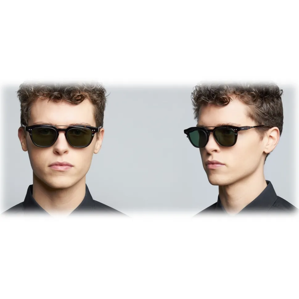 DITA - Lineus - Sun Clip - White Gold - DTS702 - Sunglasses - DITA Eyewear - Avvenice