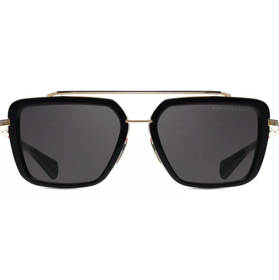 DITA - Mach-Seven - Black - DTS135-56 - Sunglasses - DITA Eyewear - Avvenice
