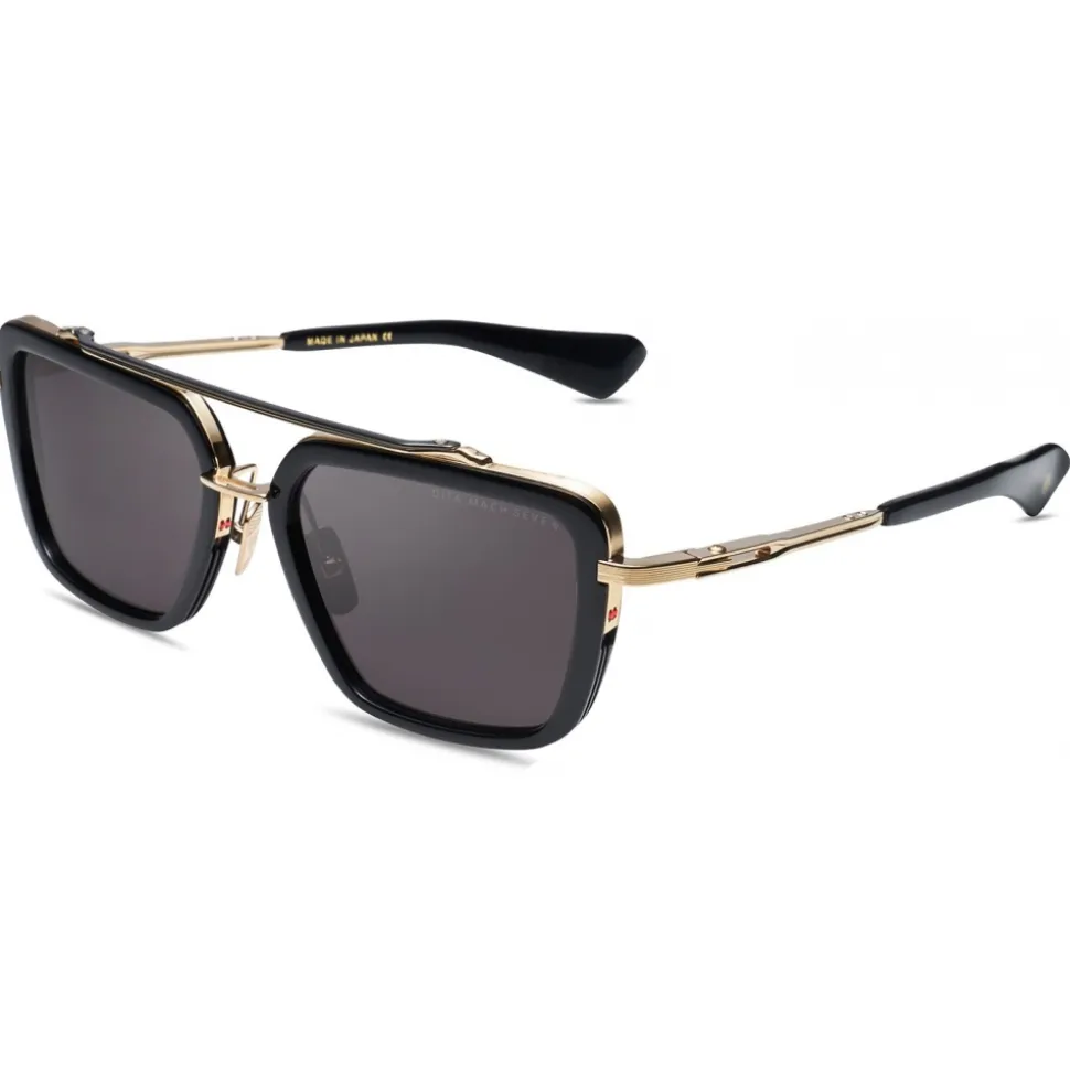 DITA - Mach-Seven - Black - DTS135-56 - Sunglasses - DITA Eyewear - Avvenice