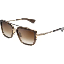 DITA - Mach-Seven - Dark Brown Crystal - DTS135-56 - Sunglasses - DITA Eyewear - Avvenice
