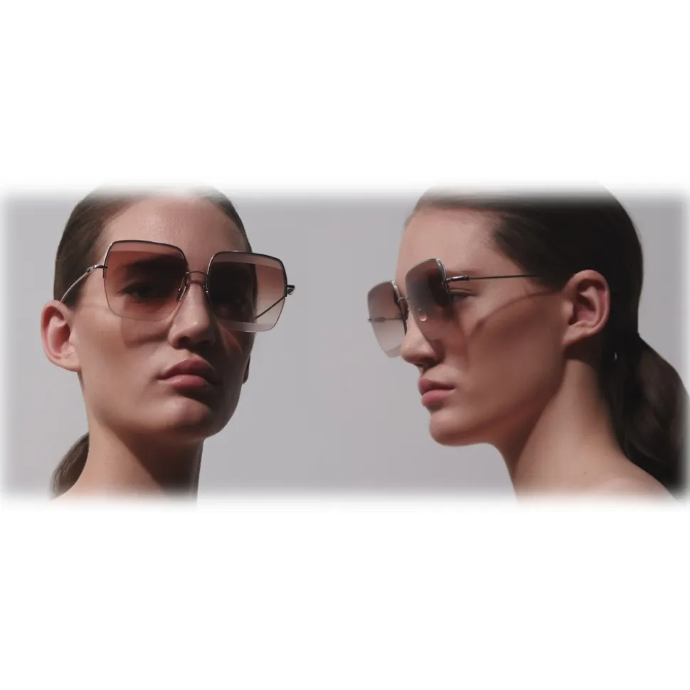 DITA - Metamat - White Gold - DTS526 - Sunglasses - DITA Eyewear - Avvenice