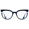 DITA - Monthra - Asian Fit - Navy Gold - DTX518-50-AF - Optical Glasses - DITA Eyewear - Avvenice