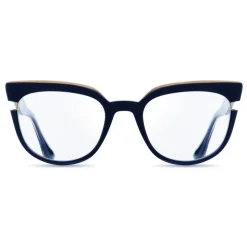 DITA - Monthra - Asian Fit - Navy Gold - DTX518-50-AF - Optical Glasses - DITA Eyewear - Avvenice