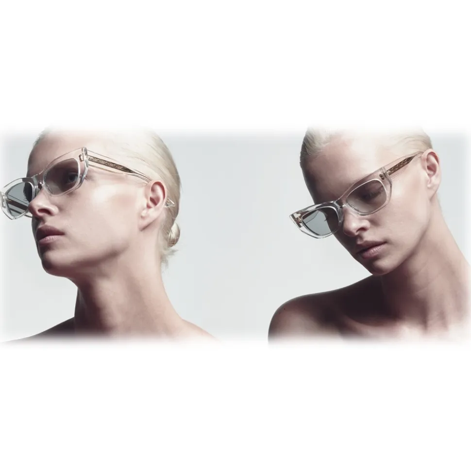 DITA - Redeemer - Crystal Clear - DTS530-54 - Sunglasses - DITA Eyewear - Avvenice