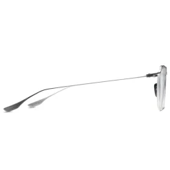 DITA - Schema-Two - Antique Silver Crystal Clear - DTX131-49 - Optical Glasses - DITA Eyewear - Avvenice