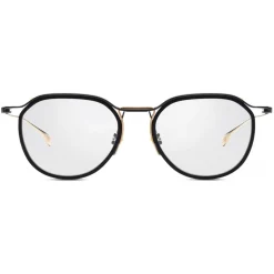 DITA - Schema-Two - Black Iron Gold - DTX131-49 - Optical Glasses - DITA Eyewear - Avvenice