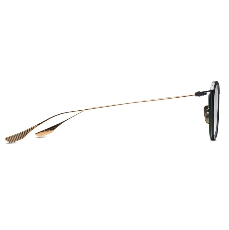 DITA - Schema-Two - Black Iron Gold - DTX131-49 - Optical Glasses - DITA Eyewear - Avvenice