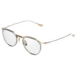 DITA - Schema-Two - White Gold Crystal Clear - DTX131-49 - Optical Glasses - DITA Eyewear - Avvenice