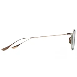 DITA - Schema-Two - White Gold Crystal Clear - DTX131-49 - Optical Glasses - DITA Eyewear - Avvenice