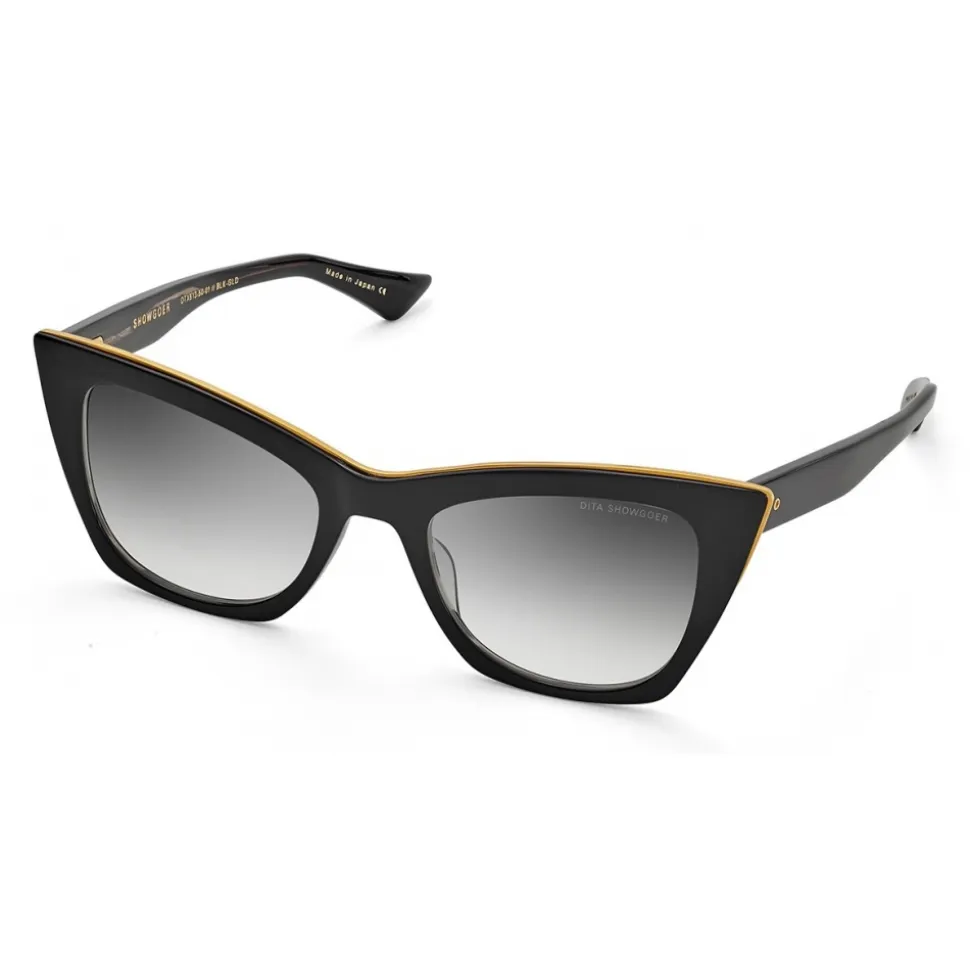 DITA - Showgoer - Black Yellow Gold - DTS513 - Sunglasses - DITA Eyewear - Avvenice