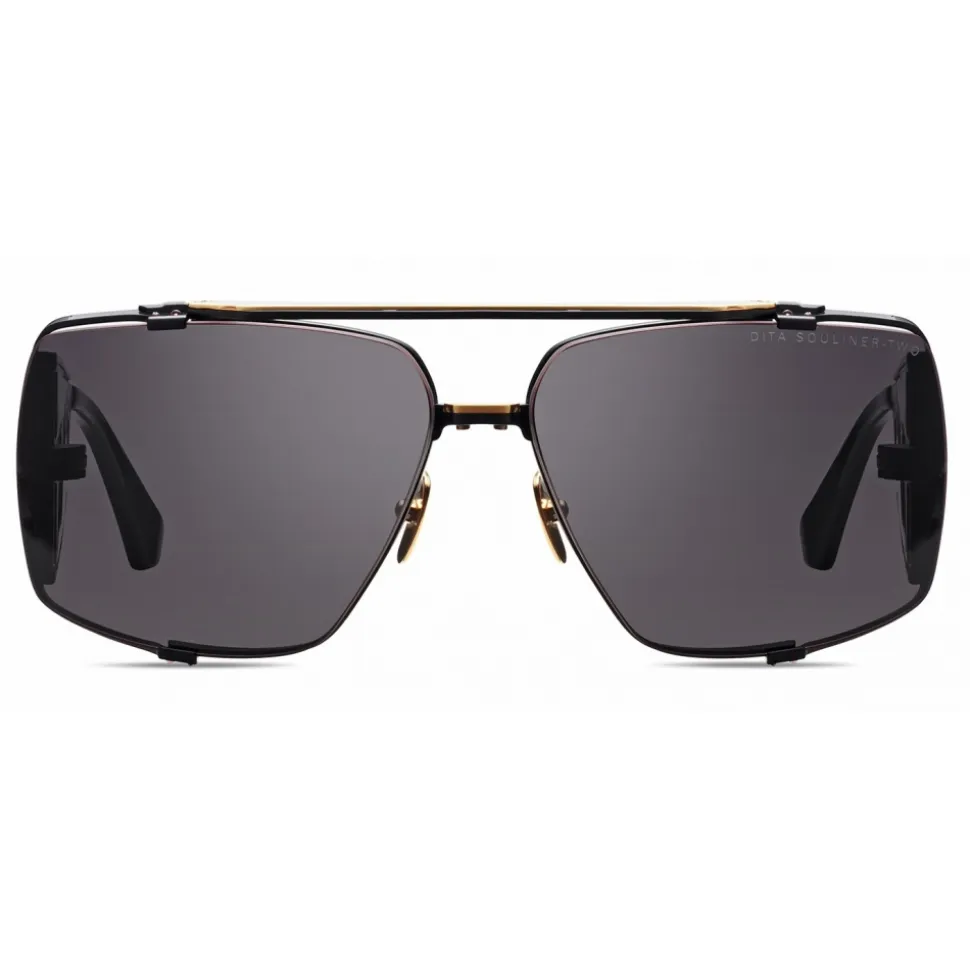 DITA - Souliner-Two - Matt Black - DTS136-64 - Sunglasses - DITA Eyewear - Avvenice