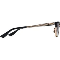 DITA - Statesman-Six - Matte Black White Gold - DTX132 - Optical Glasses - DITA Eyewear - Avvenice