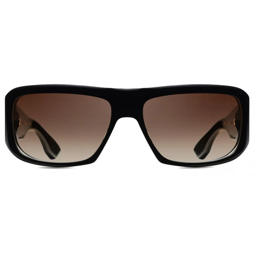 DITA - Superflight - Black Yellow Gold - DTS133-61 - Sunglasses - DITA Eyewear - Avvenice