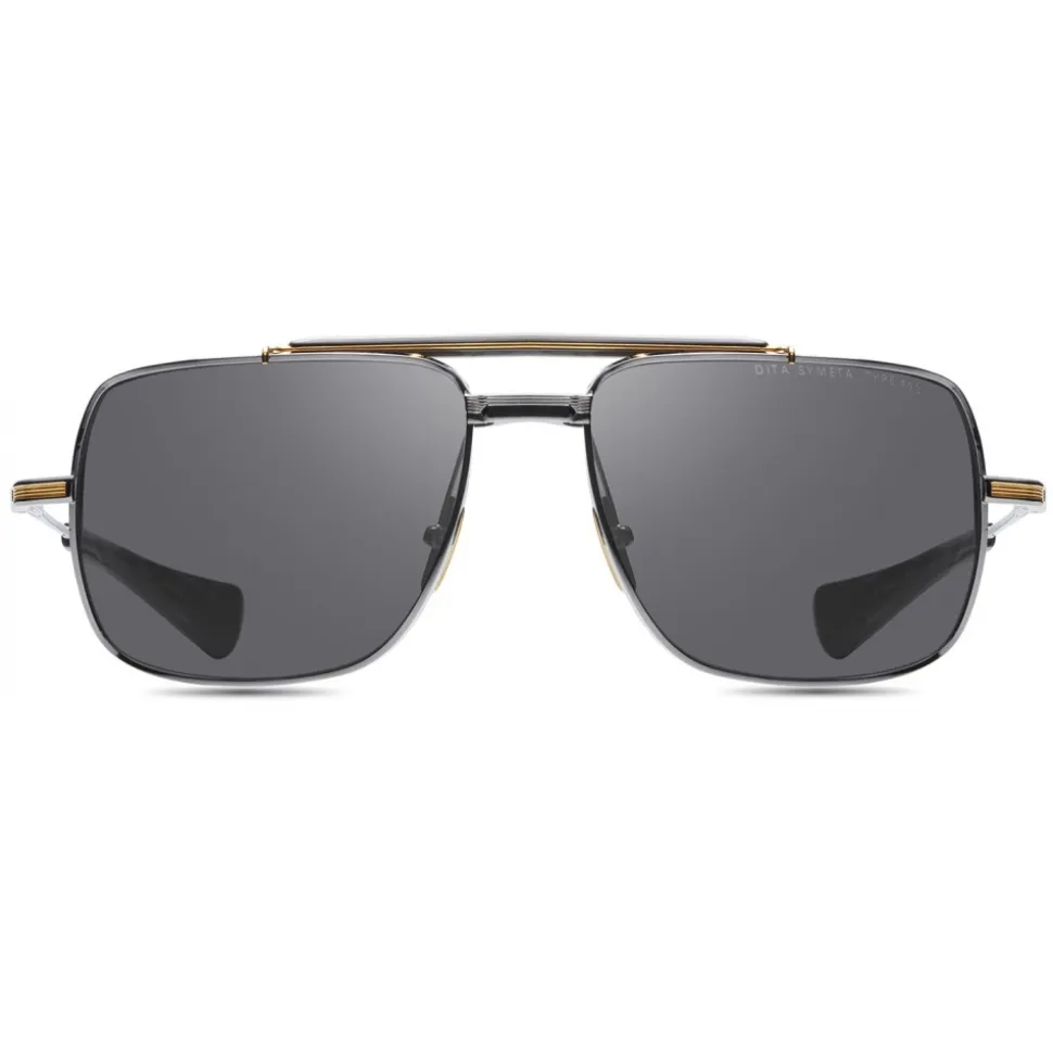 DITA - Symeta - Type 403 - Black Yellow Gold - DTS126 - Sunglasses - DITA Eyewear - Avvenice