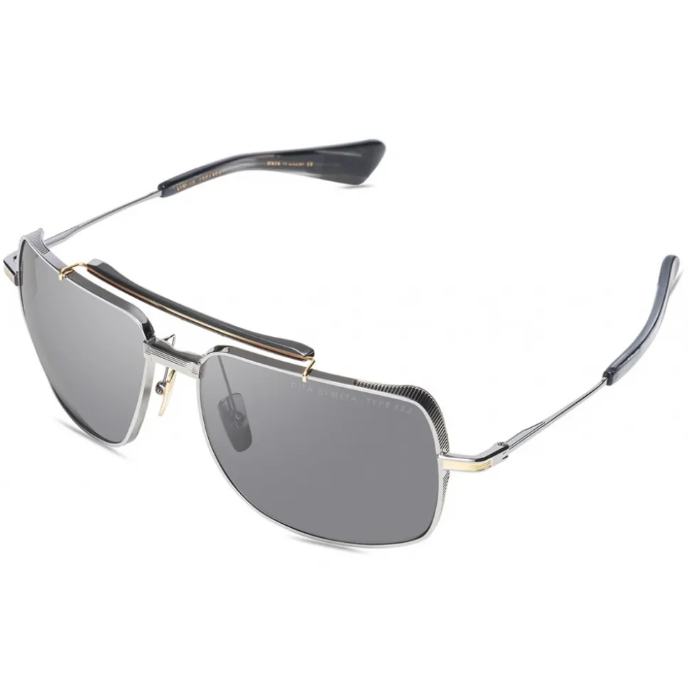 DITA - Symeta - Type 403 - Black Yellow Gold - DTS126 - Sunglasses - DITA Eyewear - Avvenice
