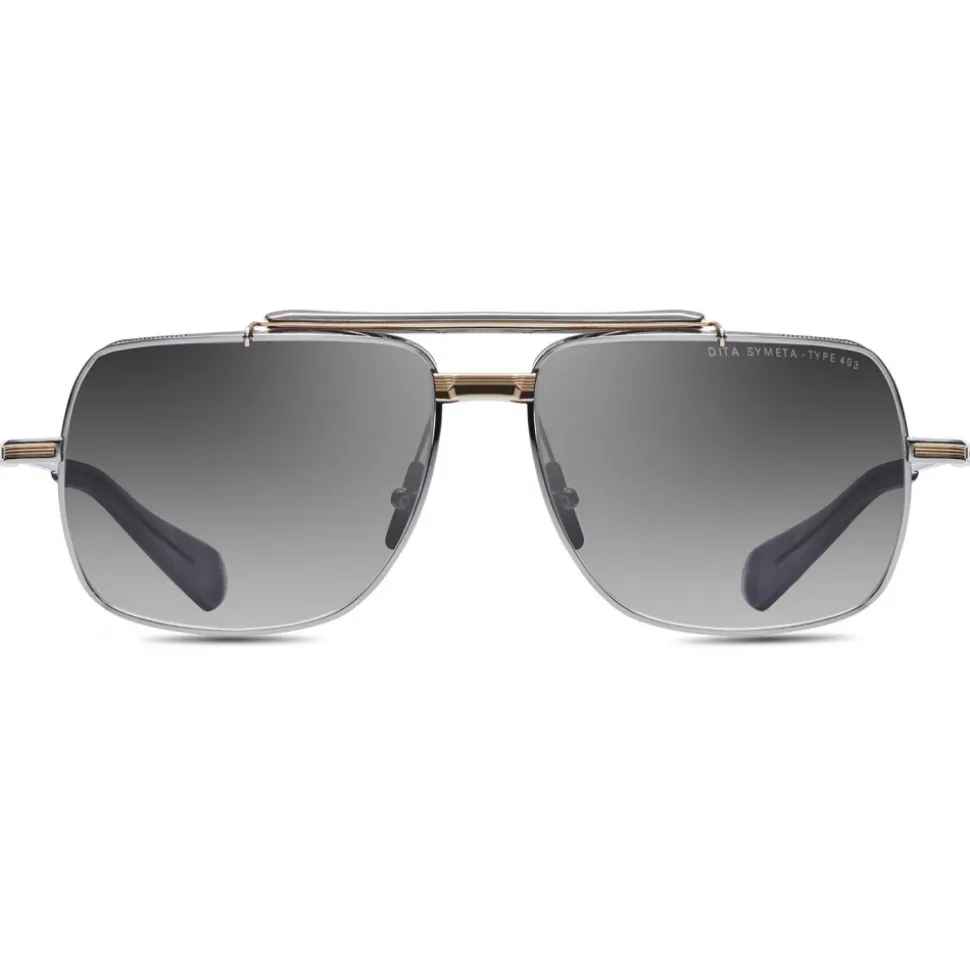 DITA - Symeta - Type 403 - Black Palladium - DTS126 - Sunglasses - DITA Eyewear - Avvenice