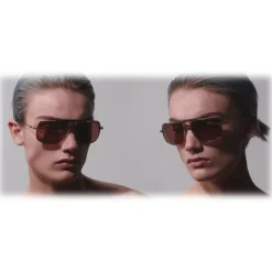 DITA - Symeta - Type 403 - Black Palladium - DTS126 - Sunglasses - DITA Eyewear - Avvenice