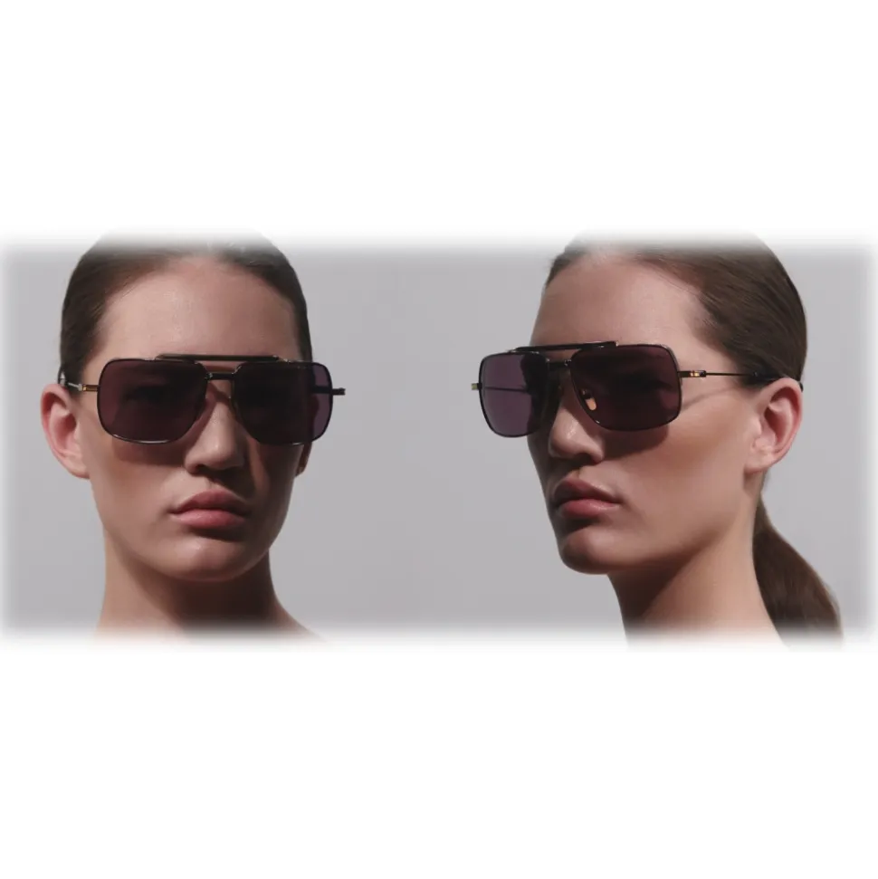 DITA - Symeta - Type 403 - Black Palladium - DTS126 - Sunglasses - DITA Eyewear - Avvenice