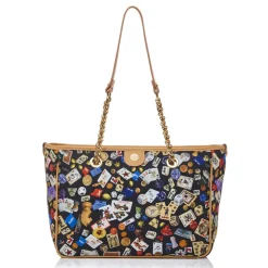 Divo Diva - Antibes - Black - Leather Handbag - Made in Italy - Life is a Game Collection - Luxury High Quality - Avvenice