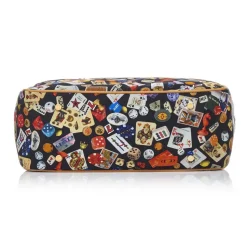 Divo Diva - Antibes - Black - Leather Handbag - Made in Italy - Life is a Game Collection - Luxury High Quality - Avvenice