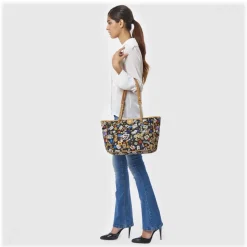 Divo Diva - Antibes - Black - Leather Handbag - Made in Italy - Life is a Game Collection - Luxury High Quality - Avvenice