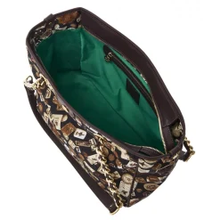 Divo Diva - Antibes - Dark Brown - Leather Handbag - Made in Italy - Life is a Game Collection - Luxury High Quality - Avvenice