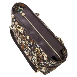 Divo Diva - Antibes - Dark Brown - Leather Handbag - Made in Italy - Life is a Game Collection - Luxury High Quality - Avvenice