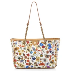 Divo Diva - Antibes - White - Leather Handbag - Made in Italy - Life is a Game Collection - Luxury High Quality - Avvenice