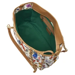 Divo Diva - Antibes - White - Leather Handbag - Made in Italy - Life is a Game Collection - Luxury High Quality - Avvenice