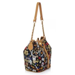 Divo Diva - Casablanca - Black - Leather Handbag - Made in Italy - Life is a Game Collection - Luxury High Quality - Avvenice