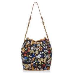 Divo Diva - Casablanca - Black - Leather Handbag - Made in Italy - Life is a Game Collection - Luxury High Quality - Avvenice