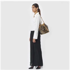 Divo Diva - Casablanca - Brown - Leather Handbag - Made in Italy - Life is a Game Collection - Luxury High Quality - Avvenice