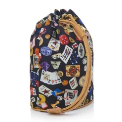 Divo Diva - Deauville - Black - Leather Handbag - Made in Italy - Life is a Game Collection - Luxury High Quality - Avvenice