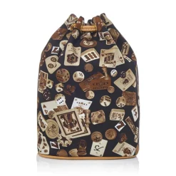 Divo Diva - Deauville - Brown - Leather Handbag - Made in Italy - Life is a Game Collection - Luxury High Quality - Avvenice