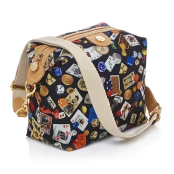 Divo Diva - Dublin - Black - Leather Handbag - Made in Italy - Life is a Game Collection - Luxury High Quality - Avvenice