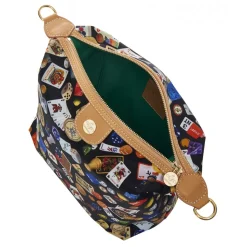 Divo Diva - Dublin - Black - Leather Handbag - Made in Italy - Life is a Game Collection - Luxury High Quality - Avvenice